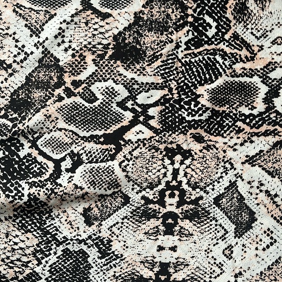 Dex Snake Print Slip Skirt - Picture 2 of 3